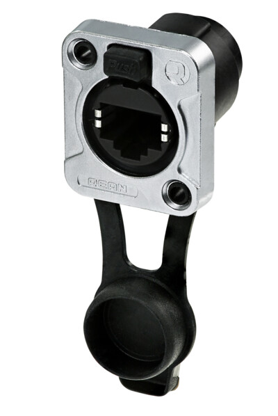 RJ REAN RRE8F-Z RJ45 Feedthrough Receptacle - Rean